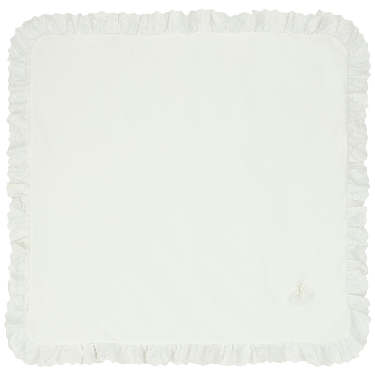 Baby Girls Ivory Blanket, 1, hi-res image number null