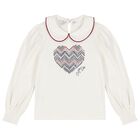 Girls Multi-Coloured Zig Zag Skirt Set, 1, hi-res