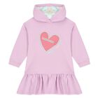 Girls Purple Heart Dress, 1, hi-res