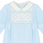 Baby Boys Blue Babygrow, 1, hi-res