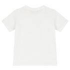 Boys White & Blue Dinosaur Shorts Set, 1, hi-res