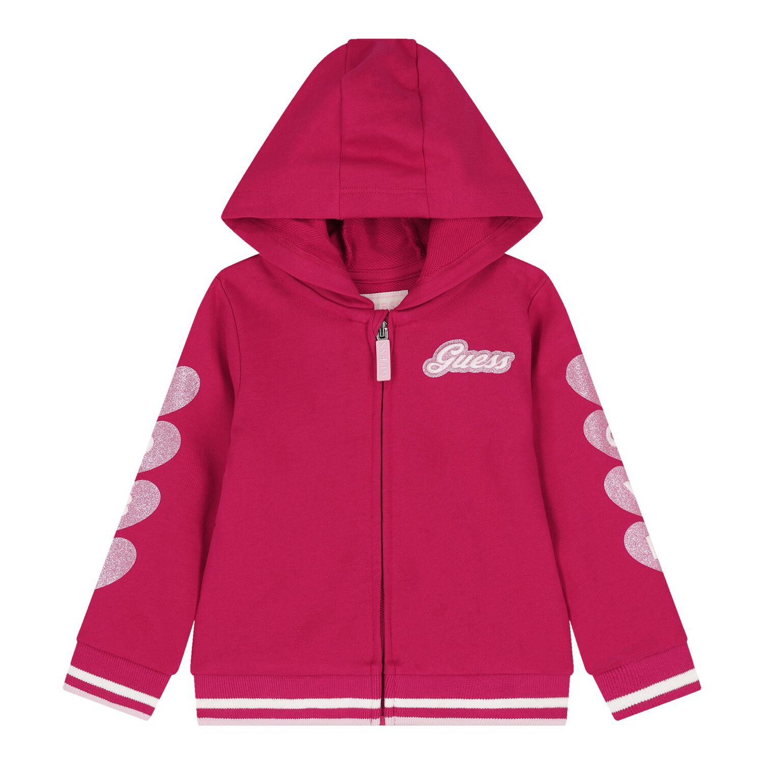 Baby Girls Pink Logo Tracksuit, 1, hi-res