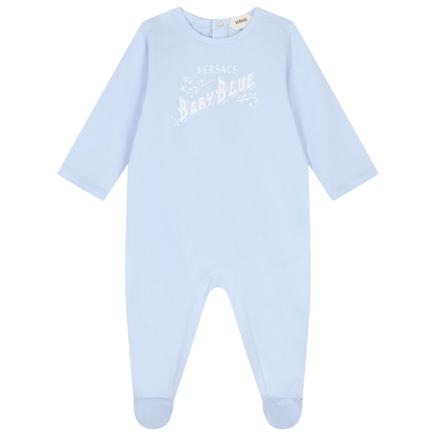 Baby Boys Blue Logo Babygrow Gift Set, 2, hi-res
