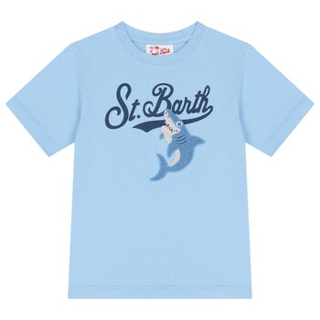 Boys Blue Logo T-Shirt