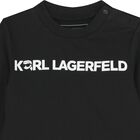 Younger Boys Beige & Black Tracksuit Set (3 Piece), 1, hi-res