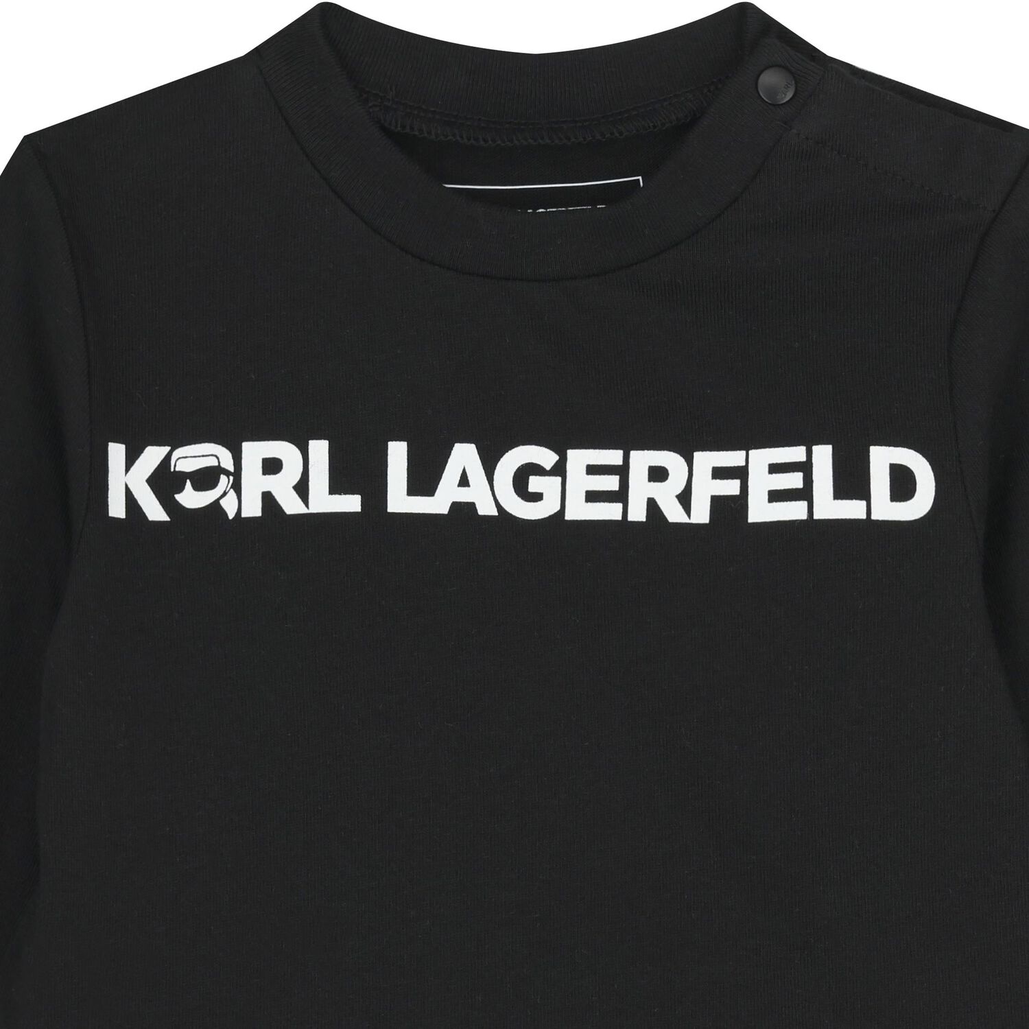 Younger Boys Beige & Black Tracksuit Set (3 Piece), 1, hi-res