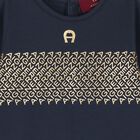 Baby Boys Navy Blue Logo Babygrow, 3, hi-res