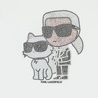 Girls White Ikonik T-Shirt, 2, hi-res