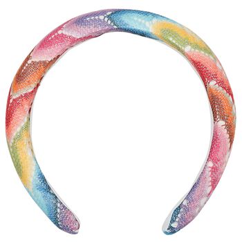 Girls Multi-Coloured Zig Zag Headband