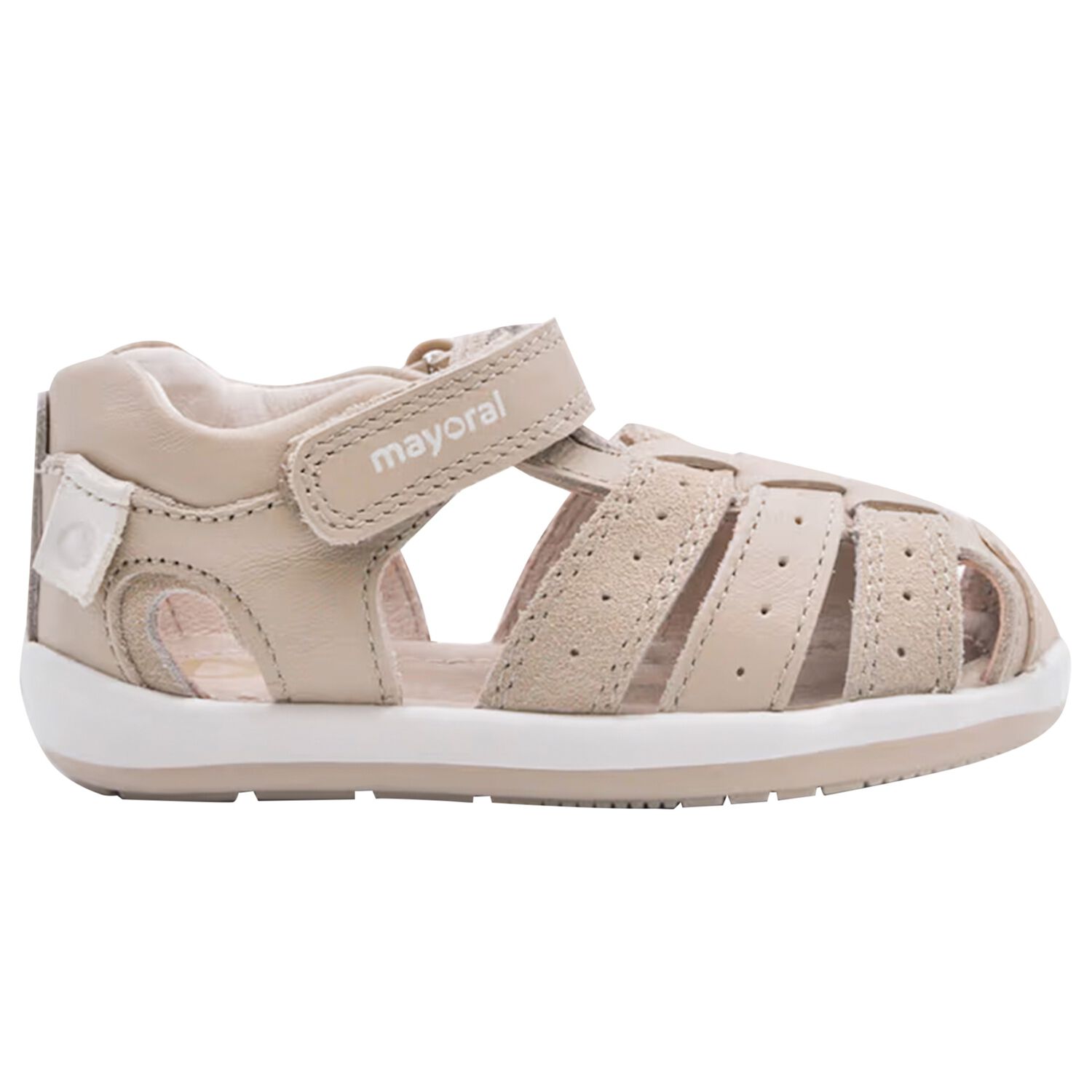 Younger Boys Beige Sandals , 2, hi-res