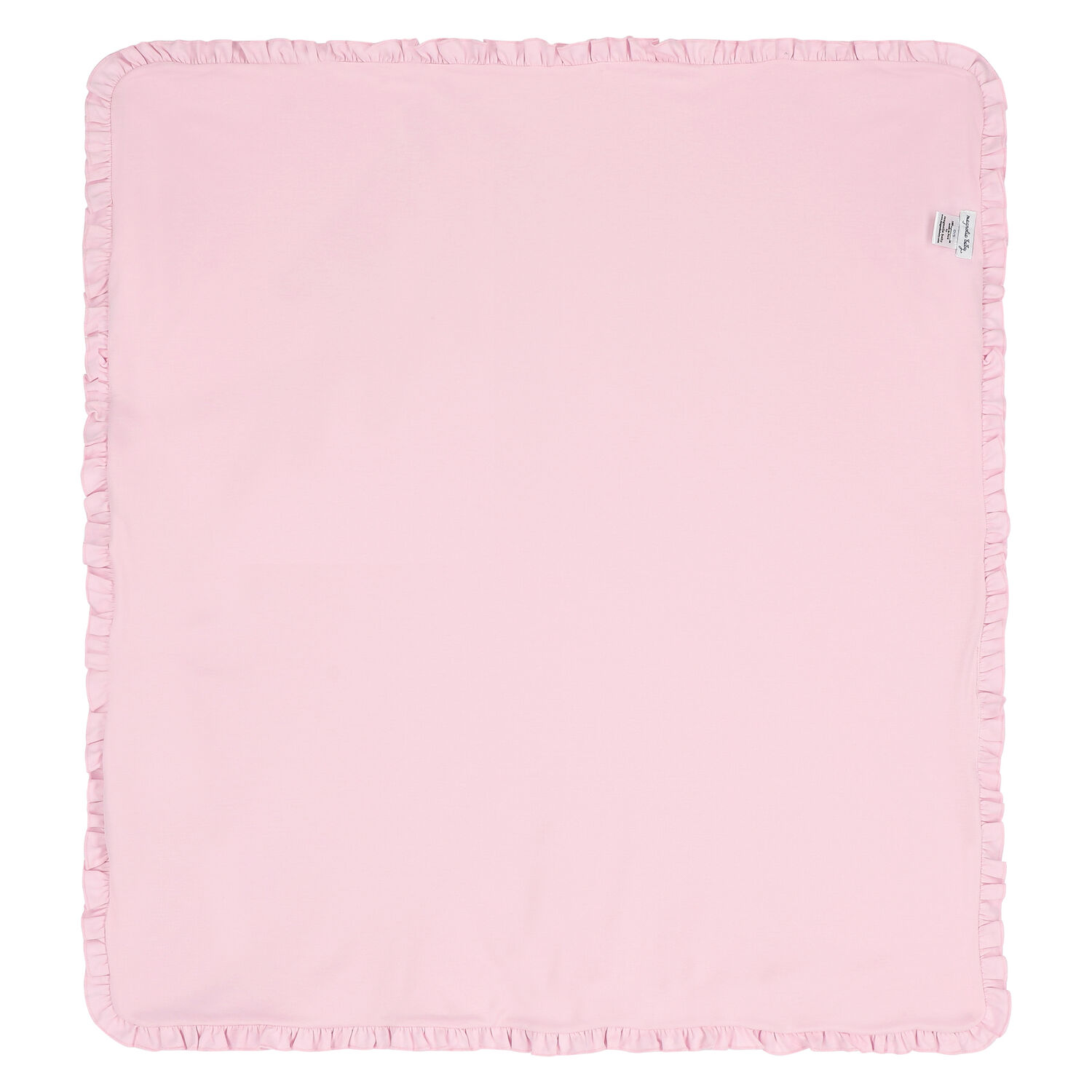 Baby Girls Pink Smocked Receiving Blanket, 1, hi-res