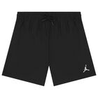 Boys Black Jordan Logo Shorts, 1, hi-res