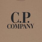 Boys Beige Logo T-Shirt , 2, hi-res