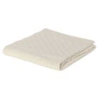Beige Cable Knit Baby Blanket, 1, hi-res