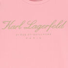 Girls Pink Logo T-Shirt, 3, hi-res