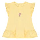 Baby Girls Yellow & Pink Floral Shorts Set ( 2-Pack ), 1, hi-res