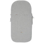 Grey & Ivory Teddy Logo Baby Nest, 1, hi-res