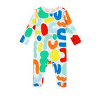 Multi-Coloured Abstract Print Babygrow Set, 1, hi-res