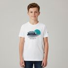 Boys White Logo T-Shirt, 1, hi-res