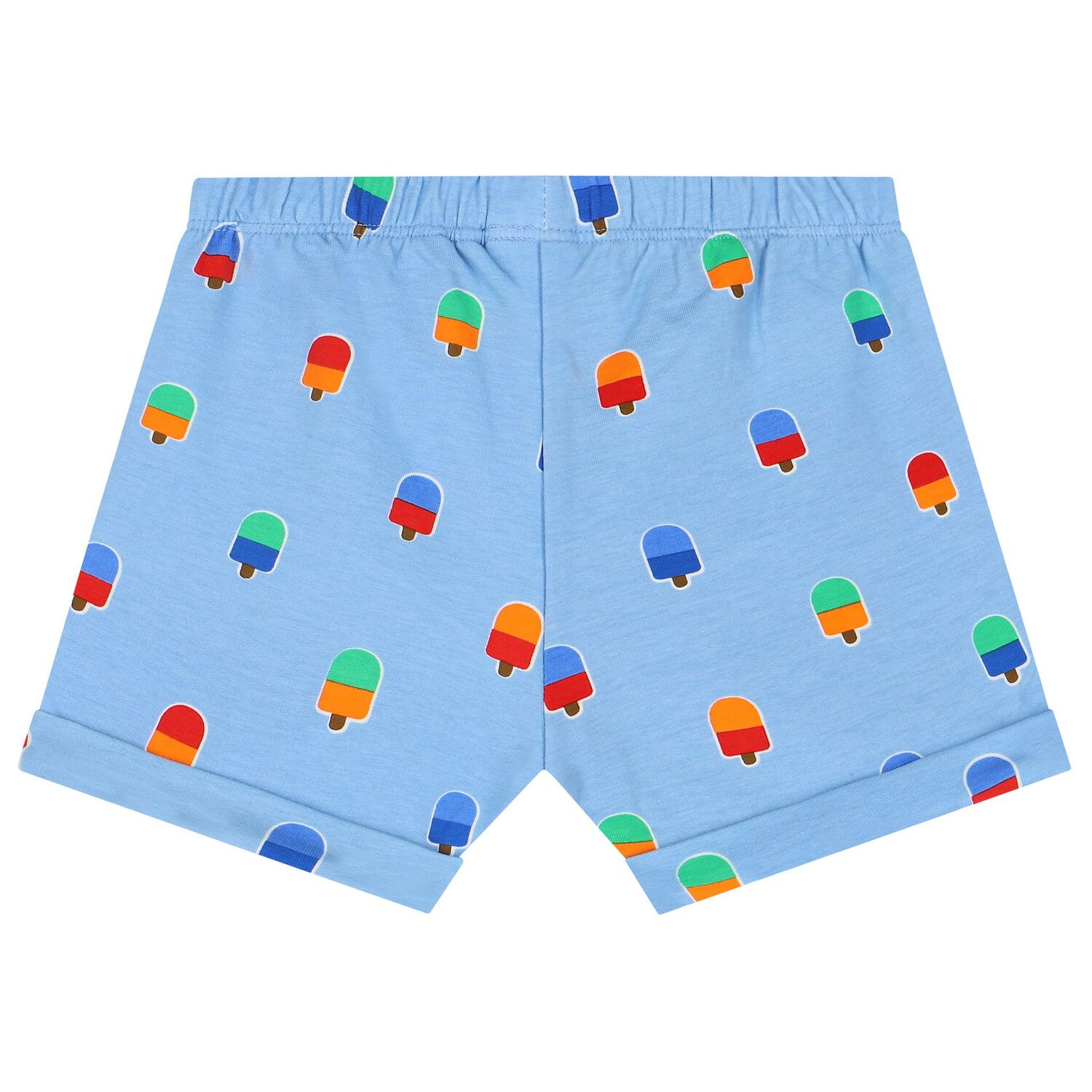 Baby Boys Red & Blue Shorts Set, 1, hi-res