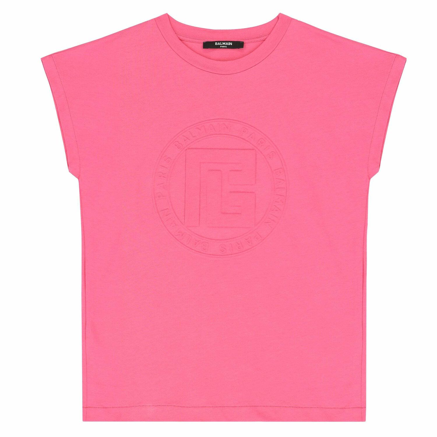 Girls Pink Logo Shirt, 1, hi-res