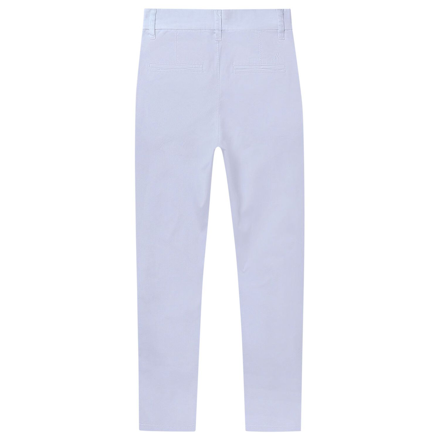 Boys White Chino Trousers, 3, hi-res image number null