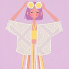 Girls Lilac T-Shirt, 4, hi-res