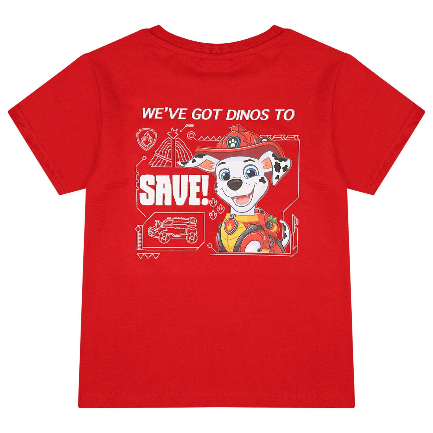 Boys Red & Black Paw Patrol Shorts Set, 1, hi-res