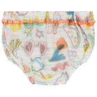 Younger Girls Ivory Dress Set, 1, hi-res