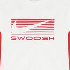 Boys White & Red Logo T-Shirt, 3, hi-res