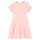Girls Pink Logo Dress, 1, hi-res