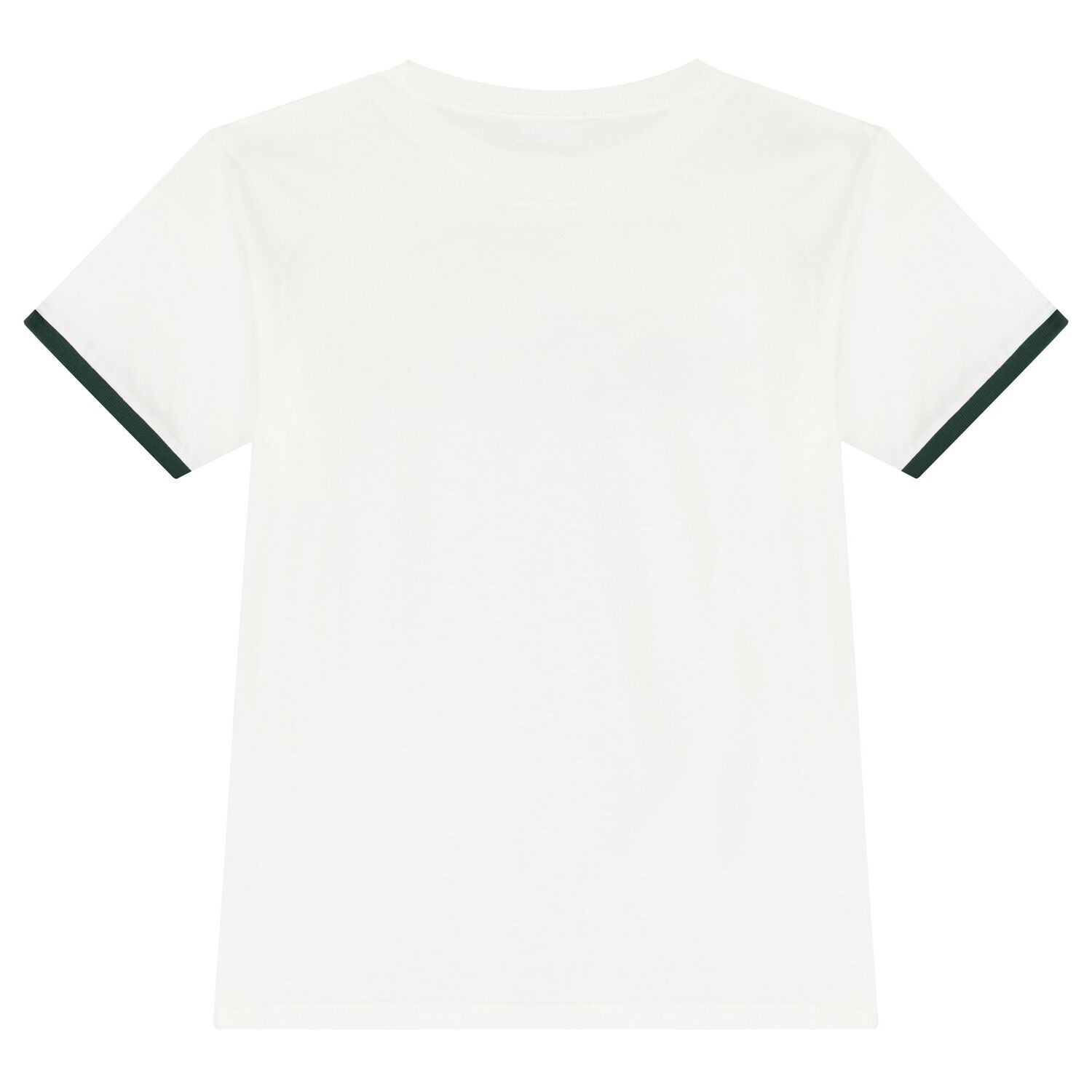 White Cotton Logo T-Shirt, 1, hi-res