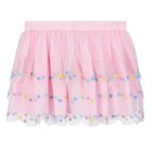 Girls Pink Tulle Skirt, 1, hi-res