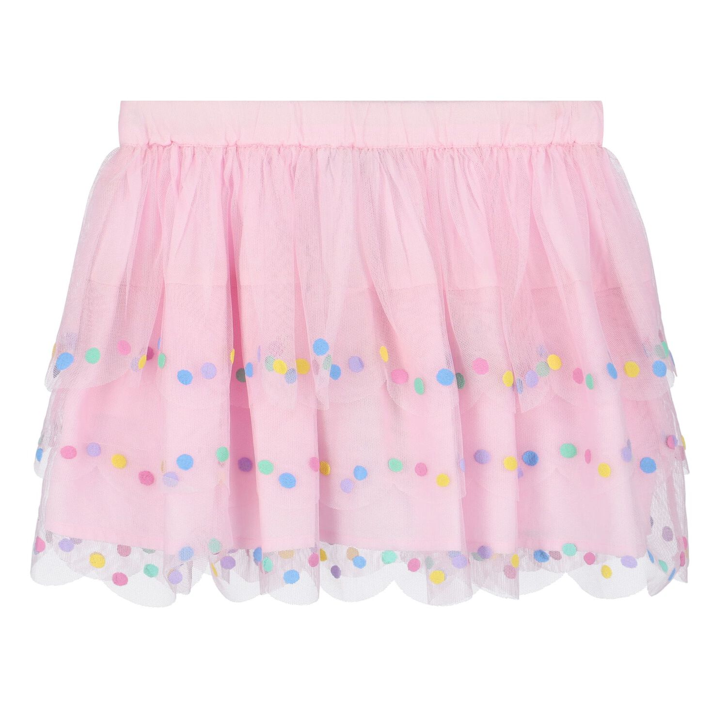Girls Pink Tulle Skirt, 1, hi-res image number null