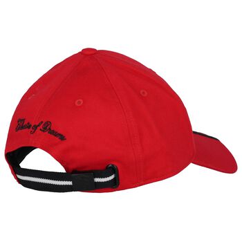 Red Manchester Logo Cap