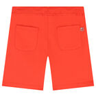 Boys Red Logo Shorts, 1, hi-res