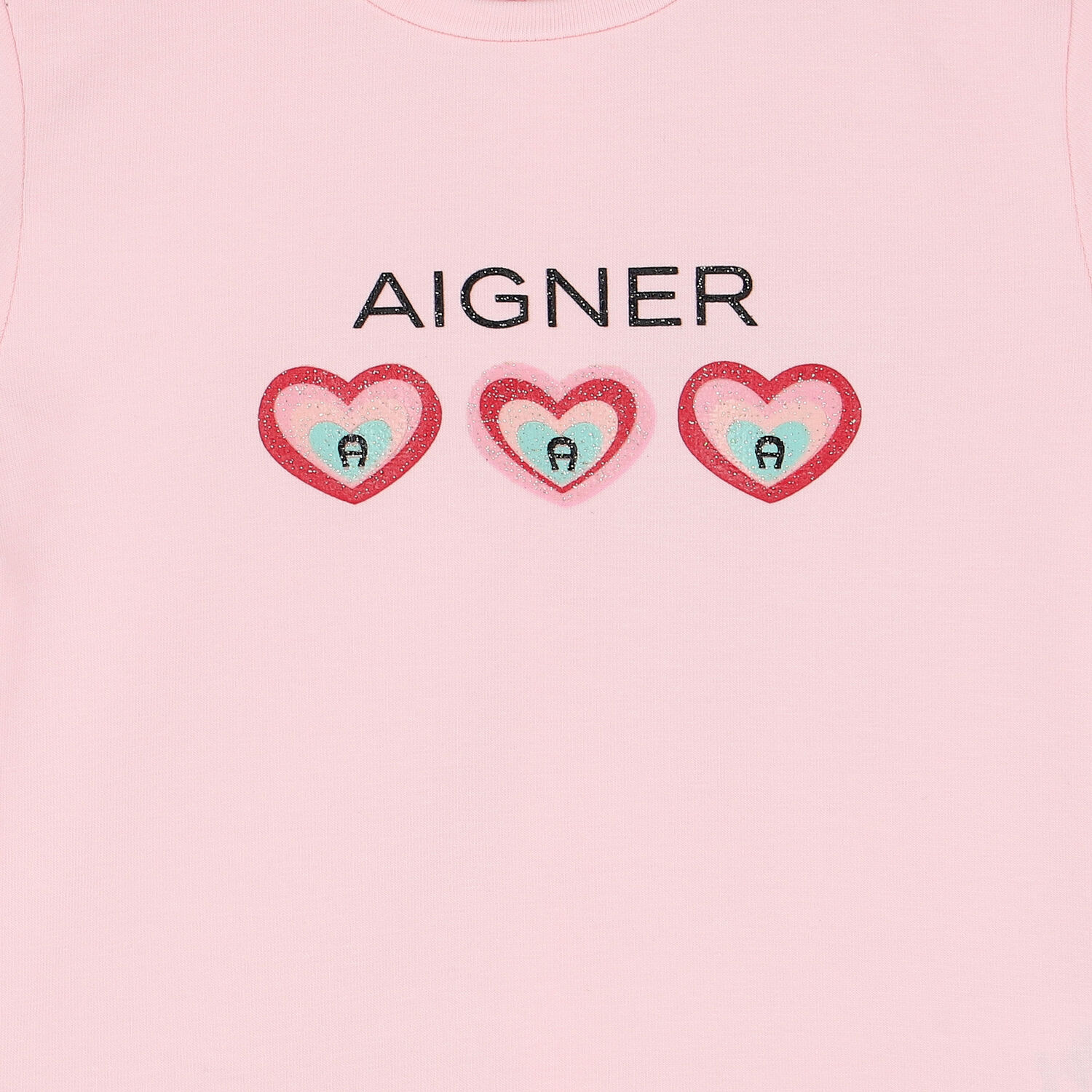 Younger Girls Pink Logo Dress, 1, hi-res