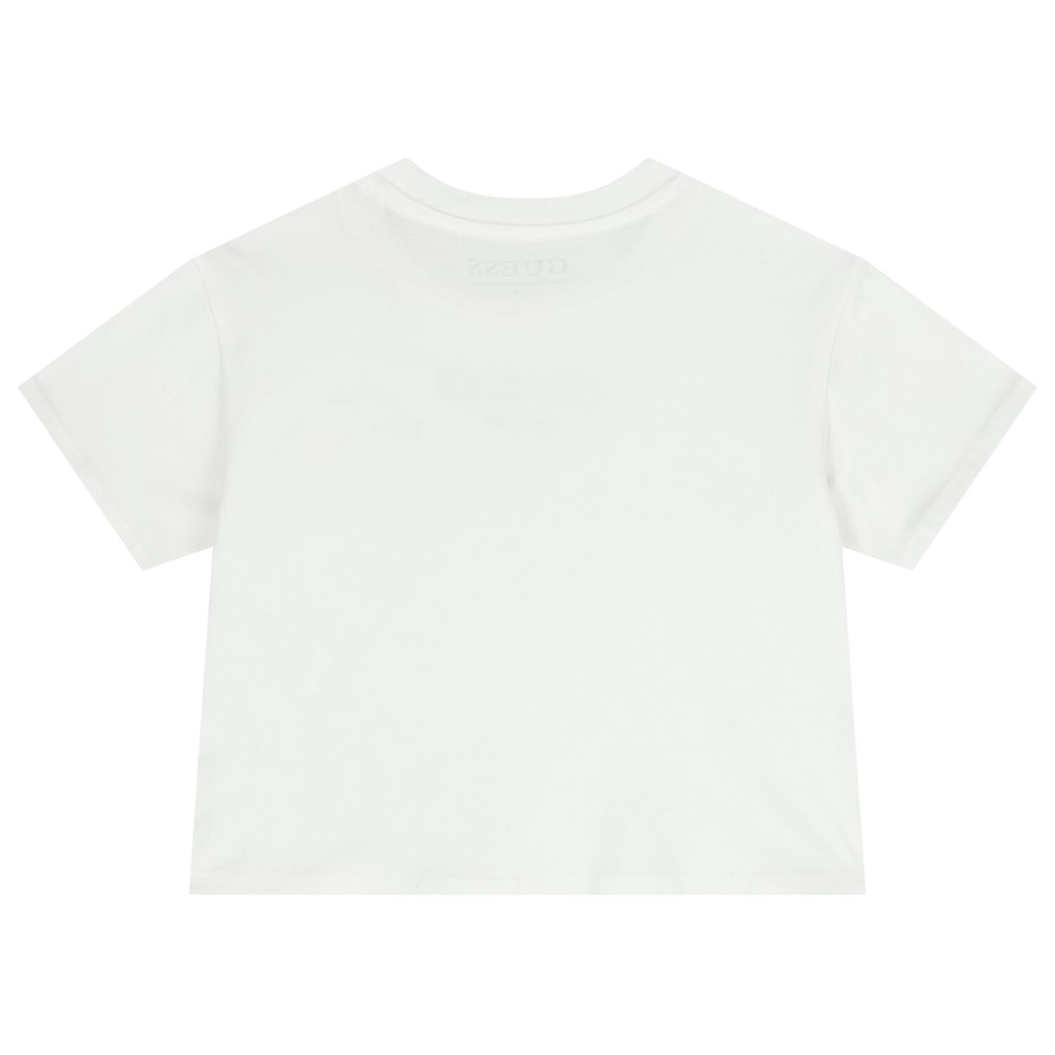 Girls White Logo Sequin T-Shirt, 1, hi-res