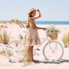 Girls Pink & Yellow Liberty Dress, 1, hi-res