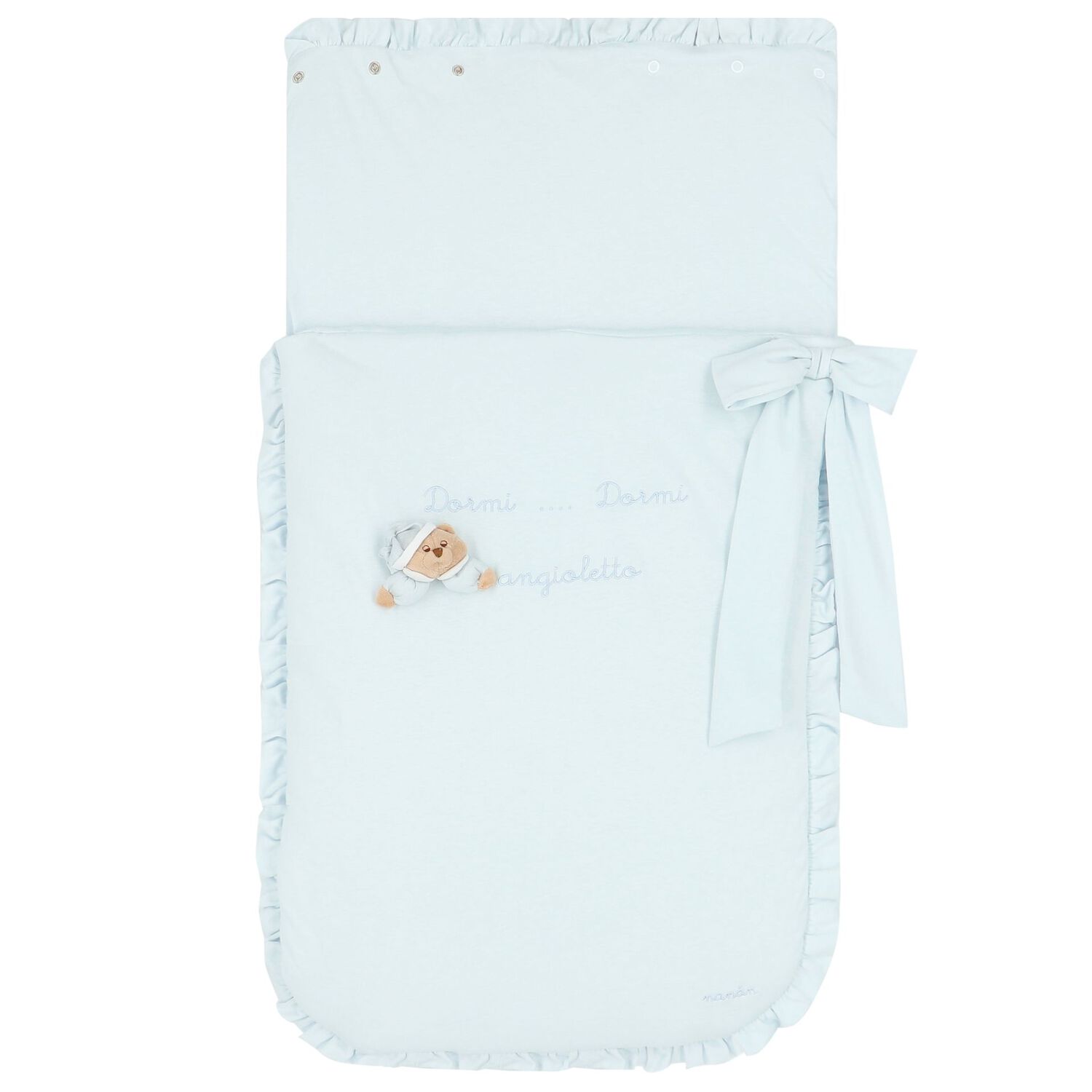 Baby Boys Blue Teddy Bear Nest, 1, hi-res image number null