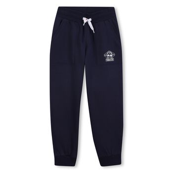 TIMBERLAND Boys Navy Blue Logo Joggers, 2 Boys Navy Blue Logo Joggers