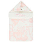 Pink & Ivory Geo Map Baby Nest, 1, hi-res