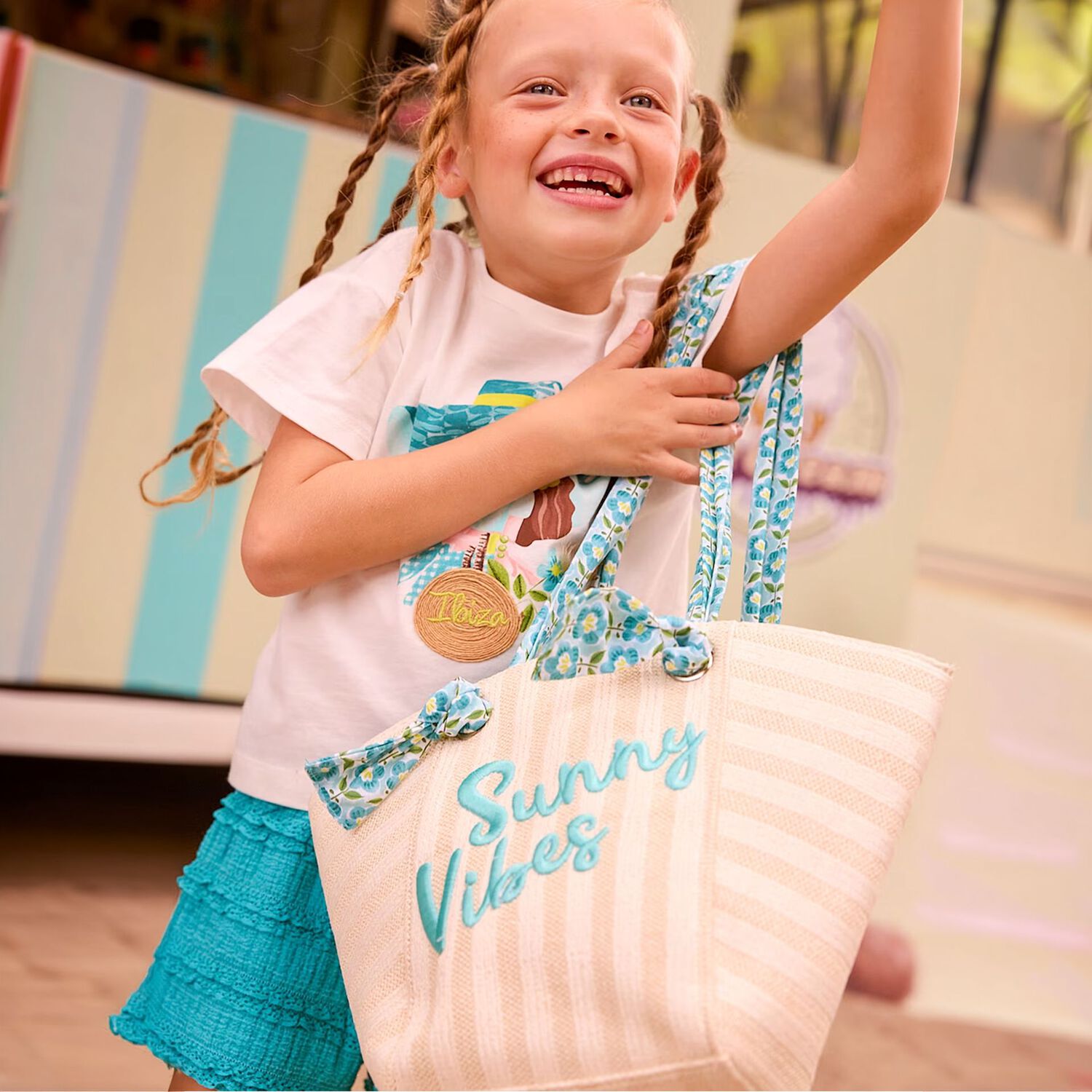 Girls Beige Shoulder Bag, 2, hi-res