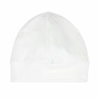 Baby Girls White Flower Hat, 1, hi-res