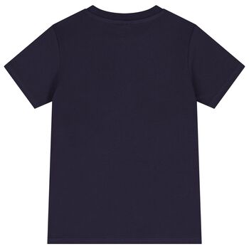 Boys Navy Blue Tiger T-Shirt