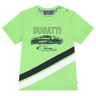 Younger Boys Green Logo T-Shirt, 2, hi-res