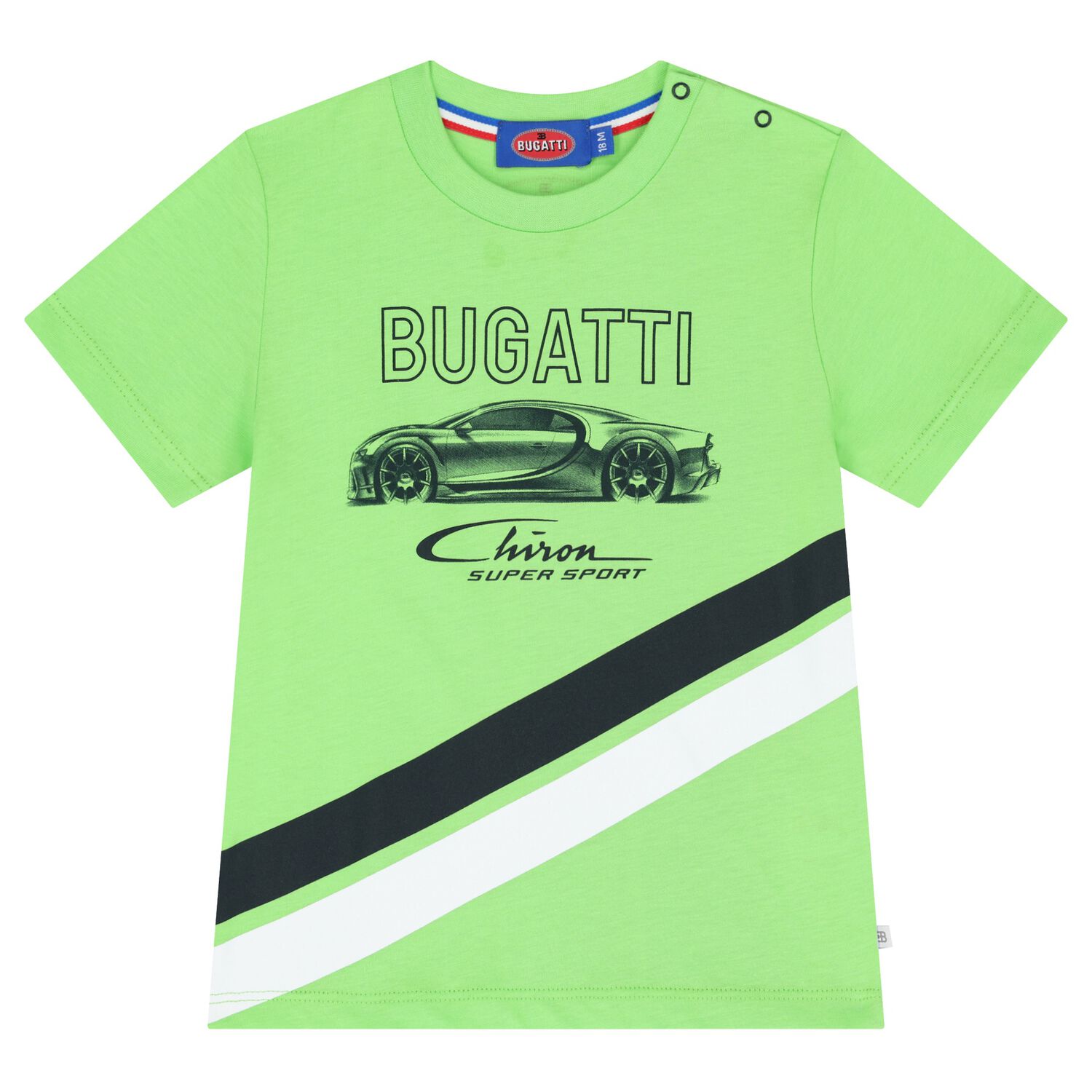 Younger Boys Green Logo T-Shirt, 2, hi-res