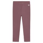 Girls Pink Logo Leggings, 2, hi-res