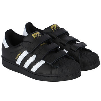 Black Superstar Trainers