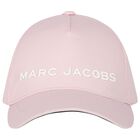 Girls Pink Logo Cap, 2, hi-res